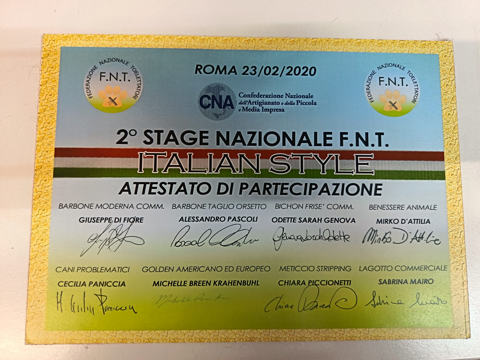 Stage Italian Style