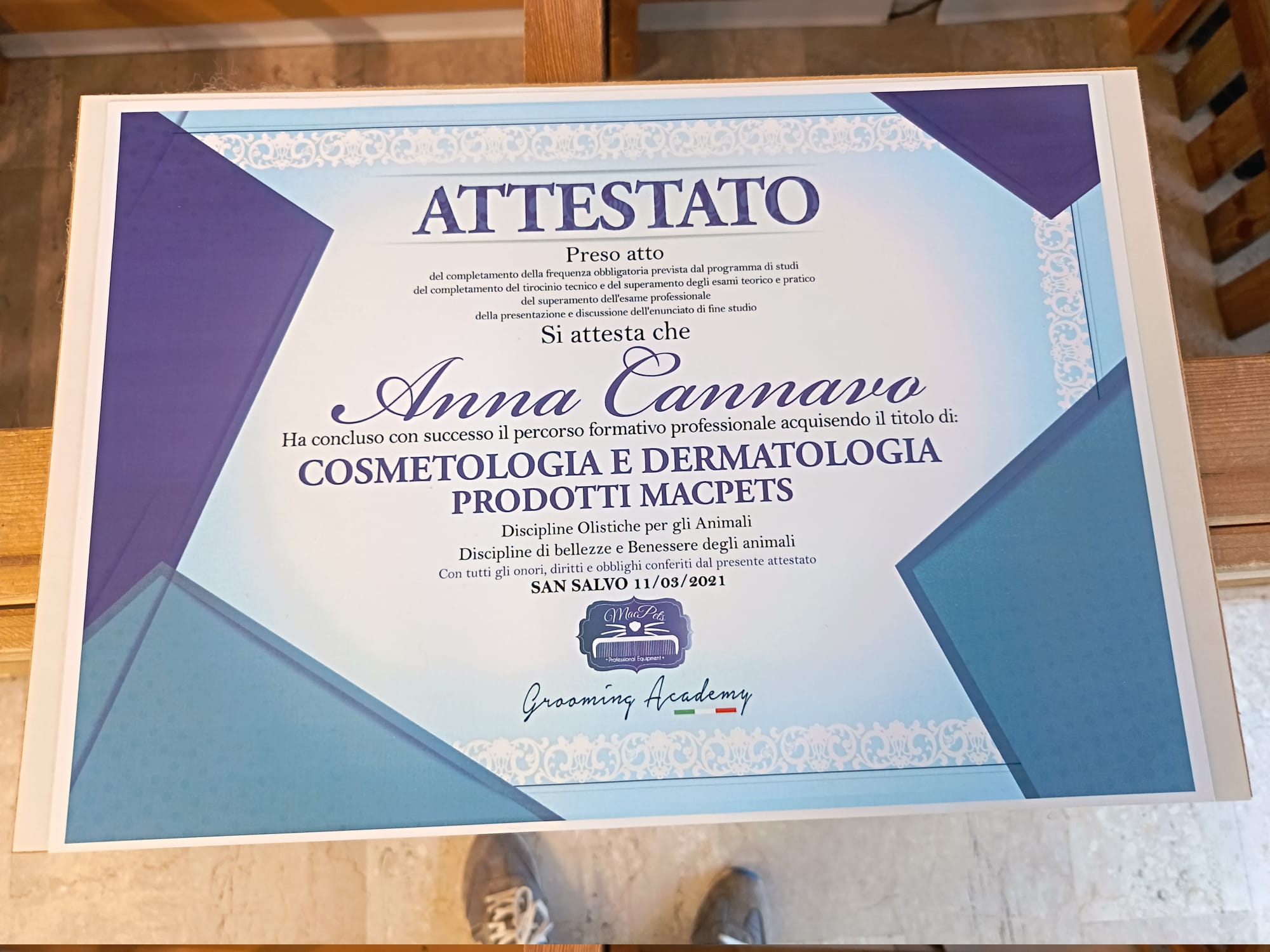Attestato Cosmetologia e Dermatologia